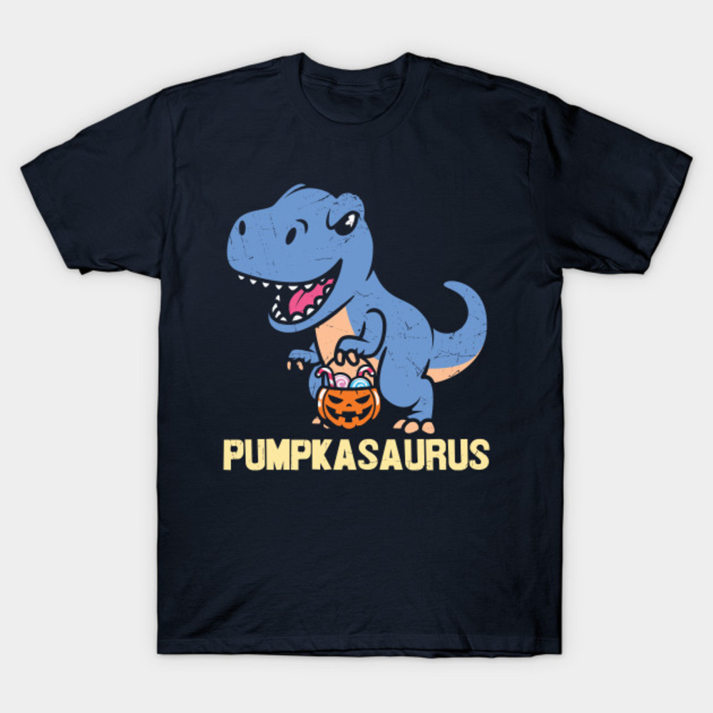 Dinosaur Pumpkin Candy A Saurus Rex Pumpkin Tshirt
